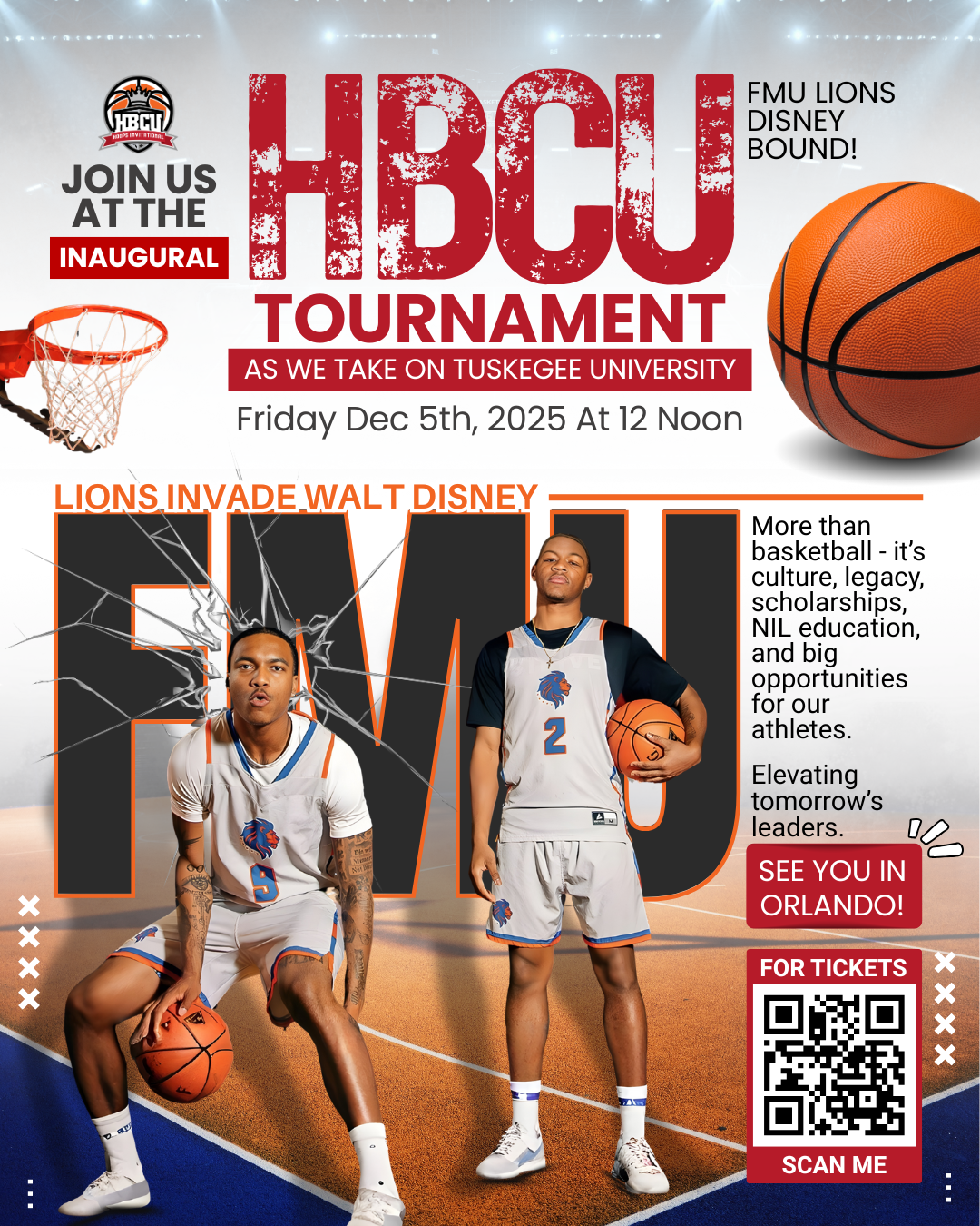 HBCU Basketball Tournament IG POST